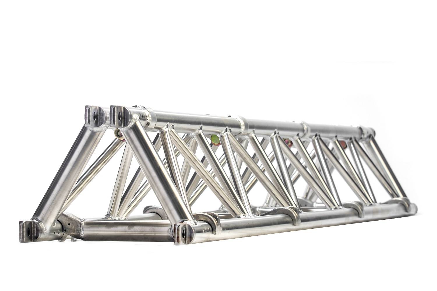 Folding triangle truss 14 spigoted