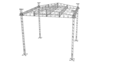 40' x 40' TOMCAT Modular Medium Duty Roof System