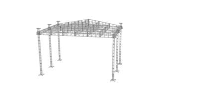 60' x 40' TOMCAT Modular Heavy Duty Roof System