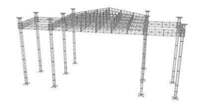 TOMCAT Modular XL 10-Tower Roof System
