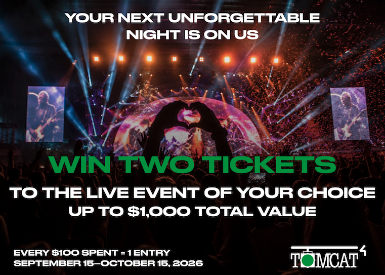 YOUR NEXT UNFORGETTABLE NIGHT IS ON US 